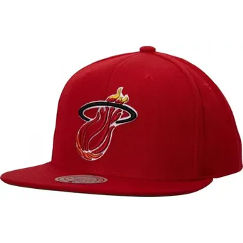 Kšiltovka Mitchell & Ness NBA Miami Heat Team Ground 2.0 Snapback Hwc Heat Kšiltovka HHSS3258-MHEYYPPPRED1 OSFM