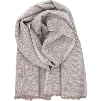 Šála Lapuan Kankurit Merino šál Koli, béžovo-bílý