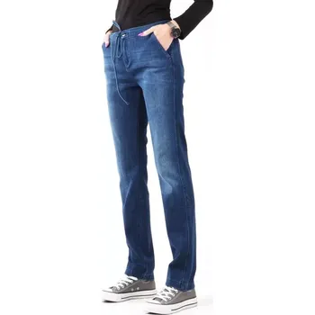 Dámské kalhoty Džíny Wrangler Slouchy Cosy Blue W W27CGM82G SPOJENÉ STÁTY AMERICKÉ 28 / 30