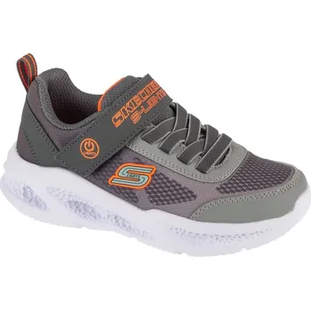 Chlapecké tenisky Skechers Meteor-Lights - Krendox 401495L-CCGY Grey 30 32