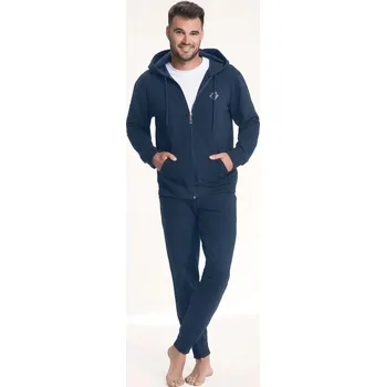 Pánská mikina Pánská tepláková souprava 890 - Luna tmavě modrá M