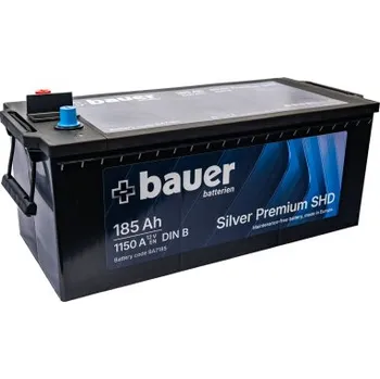 Autobaterie BAUER SILVER Premium SHD 185Ah 12V 1150A 513x223x195/223