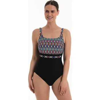 Dámské plavky Dámské Style Melilla jednodílné plavky 6256 444 Černá mix - Anita černá- MIX barev 42/85D