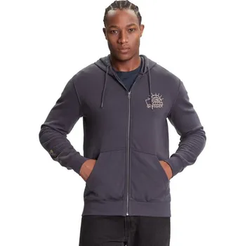 Pánská mikina Quiksilver Mikina s kapucí na zip EQYFT05133-KSH0 Navy Blue L S