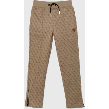Chlapecké kalhoty Dětské tepláky Guess L4YQ18.FL04Q.9BYH béžová 08X, vel. 122-125