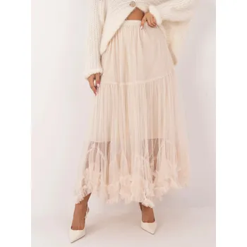 Dámské šaty Sukně TW SD BI 883.69 béžová - FPrice UNI