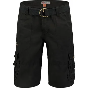 Pánské kraťasy Zeměpisné Norsko Perou DB 063 M SY3035H/GN-černé šortky M
