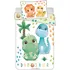 Povlečení Jerry Fabrics Dino 02 Baby 100 x 135, 40 x 60 cm zipový uzávěr