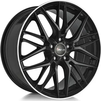 Alu kolo Alu kola AVUS RACING AF19 black polished lip 7,5x17" 5x112 ET47 66,6