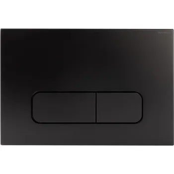 Splachovací tlačítko Splachovací tlačítko WC RAYBRO Mocha, černé