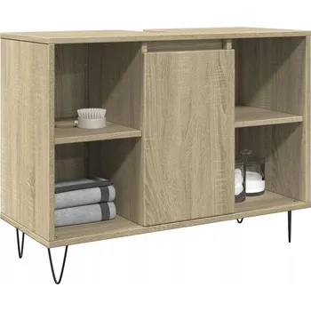 Koupelnový nábytek Koupelnová skříňka, dub sonoma, 80x33x60 cm