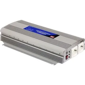 Měnič napětí Napájecí měnič, stálý výkon: 1500W, vstupní: 12V dc, výstup: 230V ac