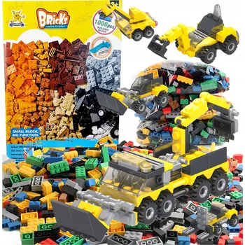 ostatní stavebnice Stavebnice Norimpex 1000 plastových dílků Rubanta