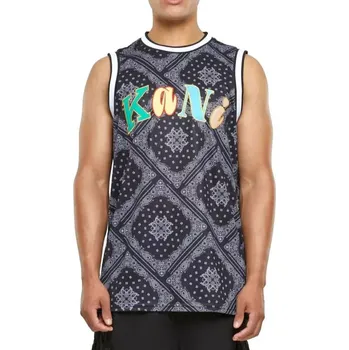Pánské tričko Karl Kani Woven Signature Paisley Basketball Tank M 6031440 Košile S