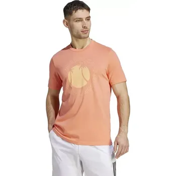 Pánské oblečení Pánské tričko RM Sun Graphic Tee M HZ9014 - Adidas L