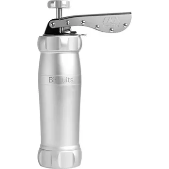 Lis na citrusy MARCATO Lis na sušenky dvou velikostí + 20 nástavců, stříbrná BI-DES-ARG