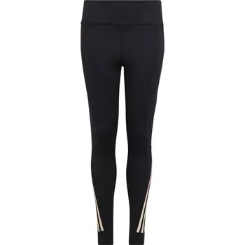 Dívčí oblečení Legíny adidas Training Aeroready 3S High-Rise 7/8 Optime TG Jr IC0363 128 cm