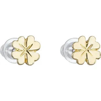 Náušnice Náušnice Čtyřlístek pozlaceno
