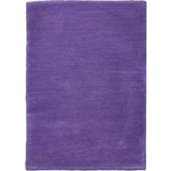 Koberec Ručně všívaný kusový koberec Asra wool fialová Rozměry koberců: 60x110