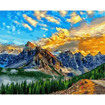 Malování podle čísel iPicasso 40x50 cm na rámu