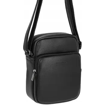 Kabelka David Jones kabelka kabelka přes rameno eko kůže černá