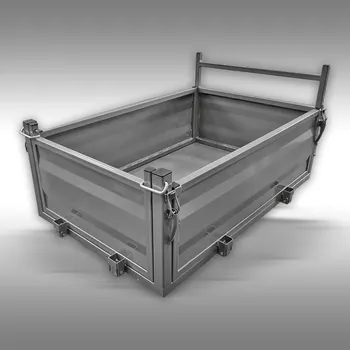 Zahradní traktor Plošinová korba pro pásové dumpery Jansen RD-200, RD-300 a RD-500