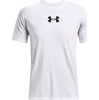 Pánské tričko Pánské tričko Repeat Ss M 1371264 100 s grafikou - Under Armour XL