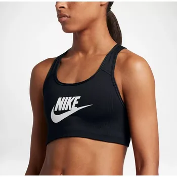 Podprsenka Sportovní podprsenka Nike Swoosh Futura Bra W 899370-010 XS