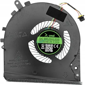 Ventilátor pro notebook Ventilátor HP Pavilion GAMING 15-dk0027nw 15-dk0031nw / CPU