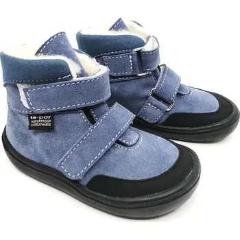 Dívčí obuv Jonap Barefoot Jerry Zima Modrá EUR 28