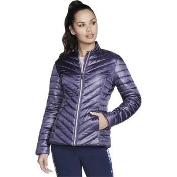 Dámská softshellová bunda Skechers GO Shield Shine Jacket JA150-PRCC Purple L M