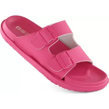 Dámské tenisky Big Star W INT2004E fuchsiové pěnové žabky s přezkami 36