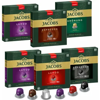 Kapsle do Nespresso Jacobs Lungo 120 ks