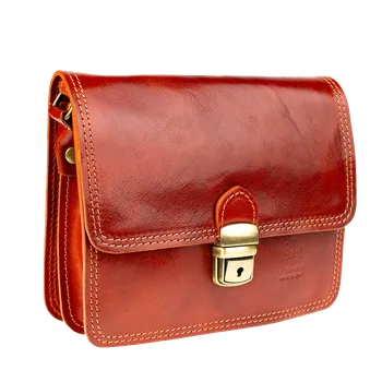 Kabelka NovaKabelka.cz Kožená italská crossbody kabelka Celso Camel