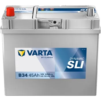 Autobaterie VARTA Blue dynamic Asia 45Ah 12V 330A 238x129x227 LEVÁ
