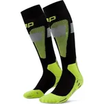 CEP Merino 3.0 M WP80L0 - black/lime 45-50