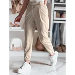 Dámské kalhoty PLISSO Dstreet UY2516 Barva: Béžová, Velikost: S