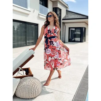 Dámské šaty Dámské šaty CARIBBEA Dstreet EY2498 Barva: Růžová, Velikost: M