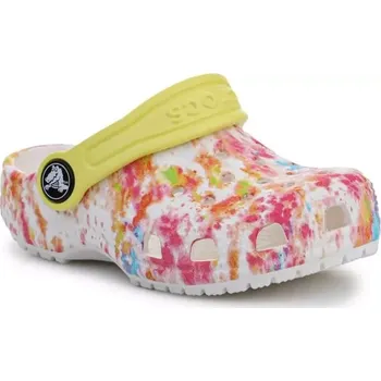 Chlapecké tenisky Crocs Classic Tie Dye Graphic Kids Clog T 206994-83B Žabky EU 19/20