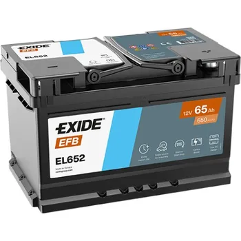 Auto-moto EXIDE Start-Stop EFB 12V 65Ah 650A 278x175x175