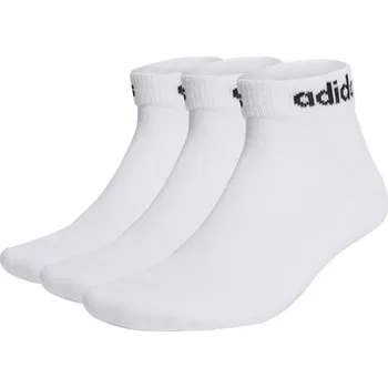 Pánské termo ponožky Adidas Lineární kotníkové ponožky HT3457 40-42
