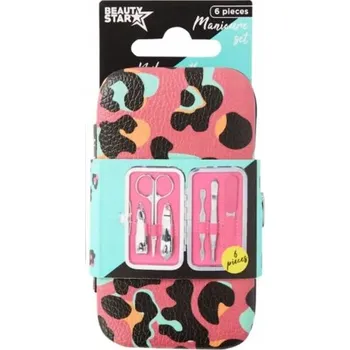 SADA NA MANIKÚRU Nůžky Pilník Pinzeta 6 kusů