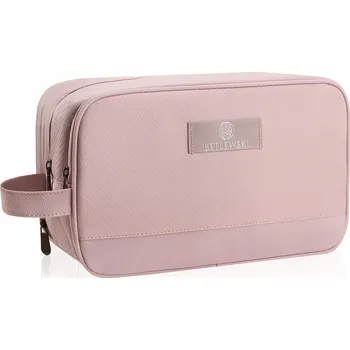 Kosmetická taška Betlewski Velká obdélníková kosmetická taška na cesty elegantní hladká