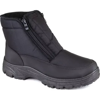 Pánská zimní obuv Novinky M EVE439 černé zateplené sněžnice 43