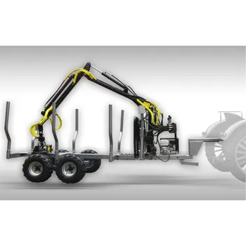 Zahradní traktor Vyvážecí souprava na dřevo Jansen HRW-30