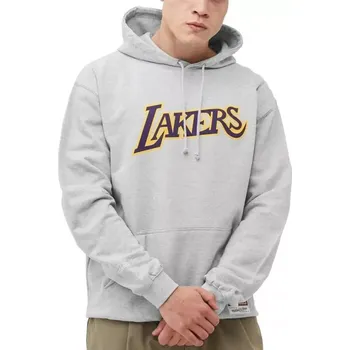 Pánská mikina Mitchell & Ness Team Logo Hoody Los Angeles Lakers M HDSSINTL1050-LALGREY pánské XL