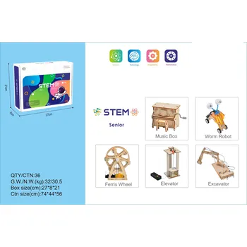 ostatní stavebnice PAKTAT STEM set Senior 5ks