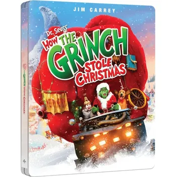 Blu-ray film Grinch 25th Anniversary - 4K UHD Blu-ray + Blu-ray Steelbook (bez CZ)