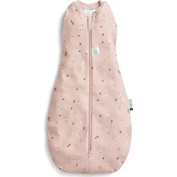 ERGOPOUCH zavinovačka a pytel na spaní 2v1 Cocoon Daisies 3-6 m, 6-8 kg, 0,2 tog