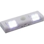 HADEX Noční světlo LED s PIR pohybovým čidlem bílé